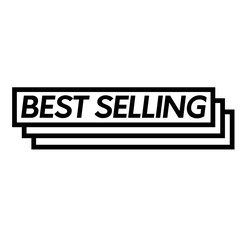 best selling stamp on white