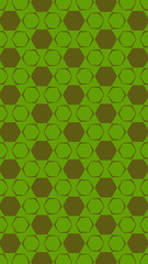 Ornate geometric pattern and two-tone abstract background