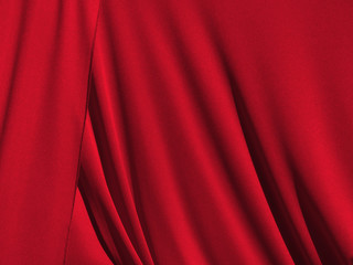 red fabric cloth texture