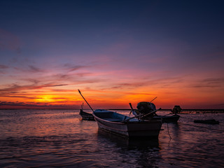 Obraz premium Sunset at the beach 