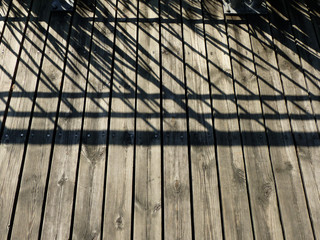 wood floor texture with shadow