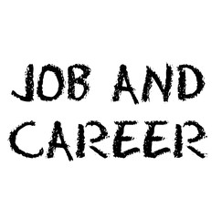 Job And Career stamp