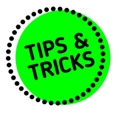 Tips And Tricks label