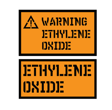 Ethylene Oxide Sign