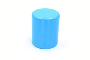 Obraz premium PVC Pipe connections, PVC Pipe fitting, PVC Coupling isolated on white background.