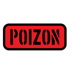 poison sign illustration