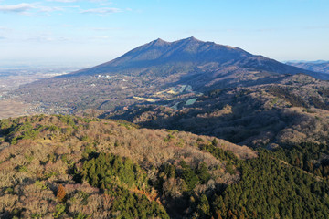 早春の筑波山　茨城県