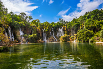 Kravice waterfall in Bosnia and Herzegovina
