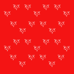 Pattern with cherries. - Illustration.