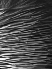 Obraz premium black plastic bag texture