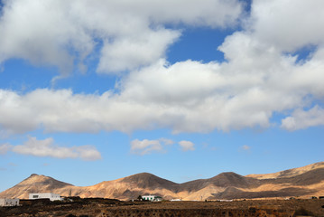 Lanzarote countryside. Canary Islands. Spain