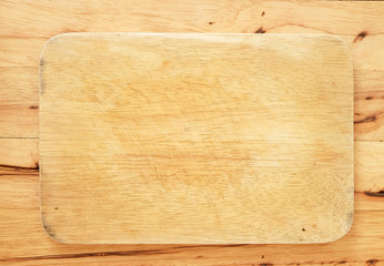 old wooden cutting board texture background