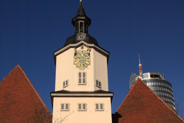 Rathausturm mit Schnapphans in Jena