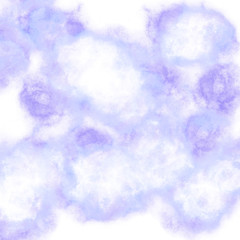 Hand draw watercolor blue background abstract texture