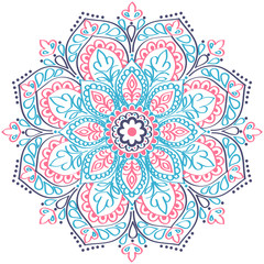 Mandala. Vintage decorative elements. Oriental pattern, Islam, Arabic, Indian motifs
