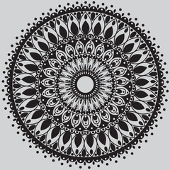 Mandala. Vintage decorative elements. Oriental pattern, Islam, Arabic, Indian motifs