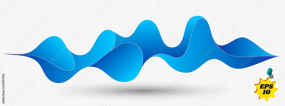 Poster Abstract Fluid creative templates with dynamic linear waves.cards, color covers set. Geometric design.Cool curl wave header element. Modern bright colors.