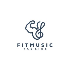 fit/gym logo design