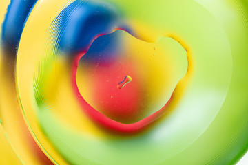 abstract background with hearts