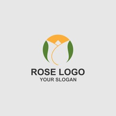 Rose Logo Template