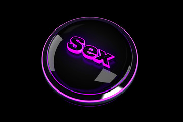 Sex Button Illustration