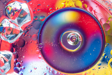 abstract background with lots of spots