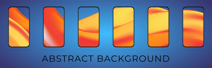 Modern UI screen backdrop vector illustration. 