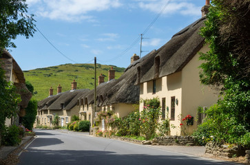 Fototapeta na wymiar village in United Kingdom