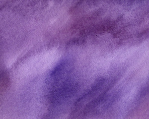 Abstract purple watercolor background