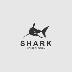 shark logo template