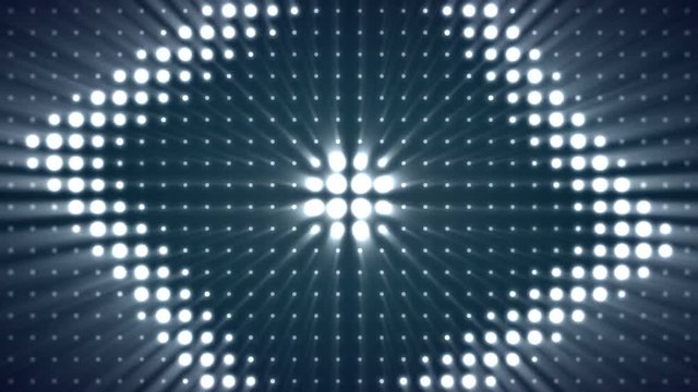 Electric lamps, color abstraction, loop, rombus. Rombus modern virtual led animation background