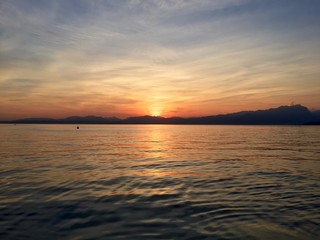 Obraz premium lake garda