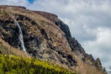 Roadside runoffs, Route 450, Newfoundland Canada