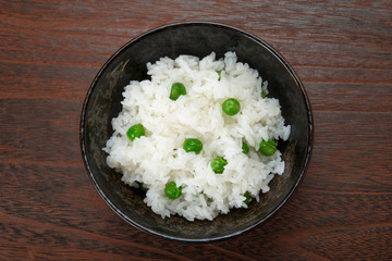グリンピース御飯