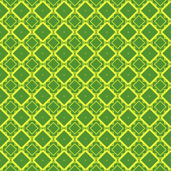 Fototapeta na wymiar Unique, Abstract Geometric yellow green Color Pattern. Seamless Vector Illustration.