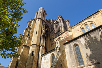 Eglise Notre Dame de l'Assomption, Rouffach, Alsace, Haut-Rhin, Grand Est, France	