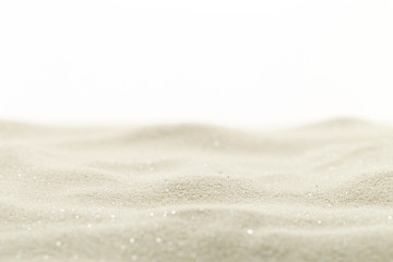 Fototapeta na wymiar Sand isolated