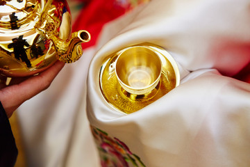 Traditional Korean wedding ritual