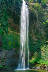 Rainbow Waterfall or Cimahi Waterfall (Curug Cimahi) in Java Indonesia