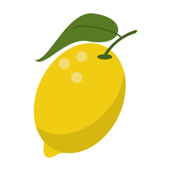 Lemon fruit fresh food