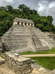Fototapeta na wymiar Maya Pyramids of Chiapas Mexico