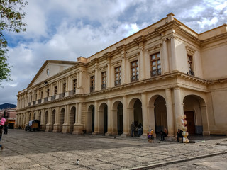 Fototapeta na wymiar Chiapa de Corzo colonial building