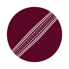 Cricket ball icon