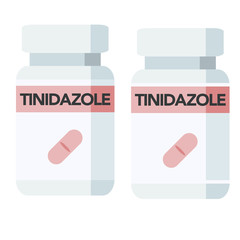 Tinidazole is a drug used against protozoan infections.