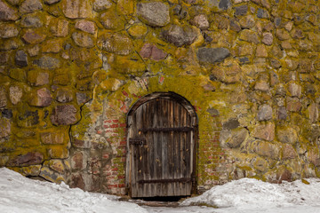 Fototapeta premium Priozersk, Priozersky District, Leningrad Oblast, Russia. March 2019.