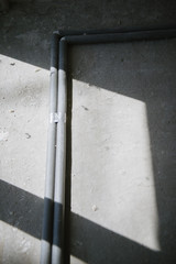 Tin pipes in the house