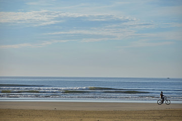 Bicicle in the beach 2