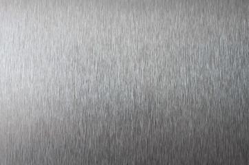 Silver metallic texture. Stainless steel texture close up