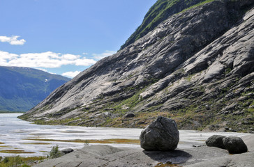 Gletschersee am Nigardsbreen