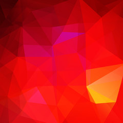 Abstract polygonal vector background. Red geometric vector illustration. Creative design template.